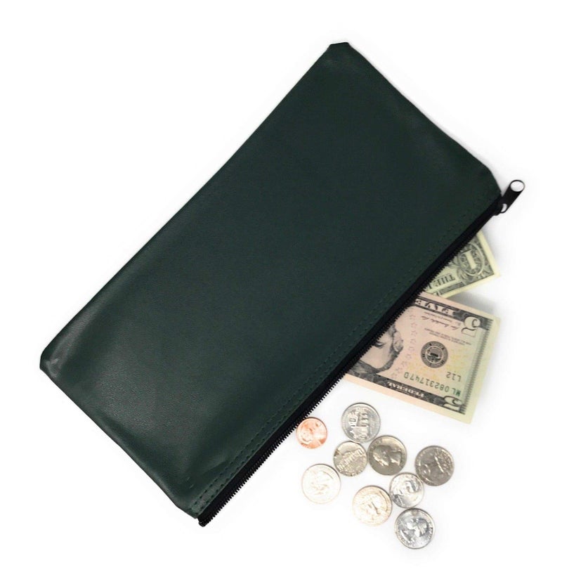 ProEquip 4 Piece Set PM Company Security Bank Deposit Bag/Utility Zipper Coin Bag/Cash Bag/Money Holder Pouch Safe Money Organizer Bag / 11 X 5.5 Inches (FREE RETURN) (4 Envelope - 1 of Each Color) - Image 4